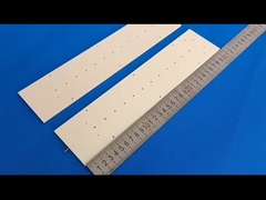 Светлый - плиты 3.85g/cm3 желтых компонентов глинозема керамических тонкие керамические с отверстием потока